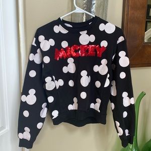 Mickey Mouse crew neck sweatshirt